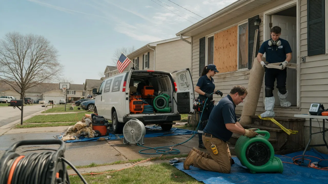 Water Damage Restoration in Aliquippa, PA near me